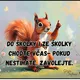 Informace pro rodiče- třída Veverek 3