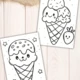 🍦 Letní omalovánky – Nanuky a zmrzliny🍦 2
