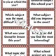 Rapid Fire Questions - School Year Reflection (B1) 3