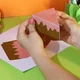 Papírový 3D dort 4