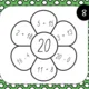 Matematické květinky + - do 20 s přechodem desítky 2
