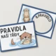 Výzdoba třídy - vydry 2