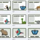 Výukové karty a flash cards - pralesní zvířata 3