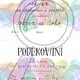 Pochvaly a poděkování barevné bubliny 2
