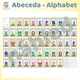 Anglická abeceda - Alphabet - výzdoba třídy 2