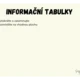 Informační tabulky k vyzdobení třídy-Sluníčka 3