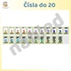 Čísla do 20 - výzdoba 2