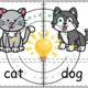 ANIMALS - 3v1: flashcards, pexeso, doplňovačka 2