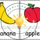 FRUIT AND VEGETABLES – 3v1: flashcards, pexeso, doplňovačka 2