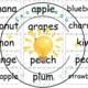 FRUIT AND VEGETABLES – 3v1: flashcards, pexeso, doplňovačka 4