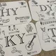 Tvrdé a měkké souhlásky - černobílé 4