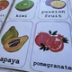 Demonstrační karty - Fruit/Ovoce 4