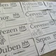 Narozeninovník - černobílá výzdoba 3