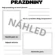 Moje letní prázdniny-pracovní listy  3