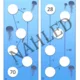 Matematické řetězy - malá násobilka, sčítání a odčítání do 100 3
