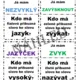 Sada karet Já mám, kdo má? - Vyjmenovaná slova 8
