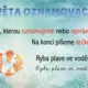 Výzdoba třídy - Druhy vět - Mořský svět  2