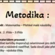 Výzdoba třídy - Násobilka - Lvíčata 2