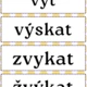 Vyjmenovaná slova - přehled 6