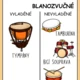 Hudební nástroje - velký přehled - výzdoba 3