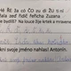 Slovní hodnocení v první třídě 7