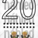 ČÍSLICE 0 až 20: SUPERHRDINOVÉ (výzdoba A4) 10