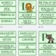 Safari - vyjmenovaná slova 2