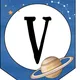VESMÍR - uvítací girlanda 2
