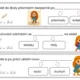 Doplň správné slovo – čtení s porozuměním - SPOLEČNĚ VE ŠKOLE 2