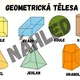 Geometrické tvary a tělesa - téma VČELY 5