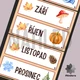 VÝZDOBA TŘÍDY - roční období a měsíce 2
