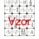 Pexeso - Složené kladné a záporné zlomky | matematika 2