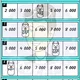Doplň číselnou řadu 1000 - 10 000 2