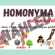 SYNONYMA, ANTONYMA, HOMONYMA - téma JEZEVČÍK 3