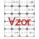 Pexeso - Aritmetika kladných a záporných desetinných čísel | matematika 4