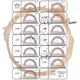 Úhly - měření (domino a flash cards) 2