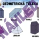 Geometrické tvary a tělesa - téma VESMÍR 5