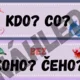 PÁDOVÉ OTÁZKY/PÁDY- téma PODMOŘSKÝ SVĚT 5