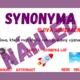 SYNONYMA, ANTONYMA, HOMONYMA - téma VESMÍR 4