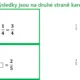 Kartičky s řešením – ZLOMKY – doplň číslo tak, aby platila rovnost 2