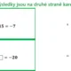 Kartičky s řešením – CELÁ ČÍSLA (záporná) – doplň číslo tak, aby platila rovnost  2