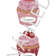 Narozeninovník s cupcaky 3