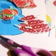 Poznáváme drobné ovoce - vystřihovánky 2D i 3D, omalovánky, didaktické hry 3