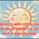 Informace pro rodiče- třída Sluníček 3