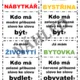 Já mám, kdo má? - Vyjmenovaná slova po B 2