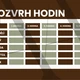 Rozvrhy hodin pro děti - kouzelný les 2