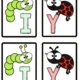 Hlasovací karty - I / Y - zvířata 3