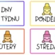 Dny v týdnu - pastelky 7