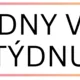 Dny v týdnu - děti 7