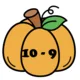 Podzimní počítání + - do 10, dýně 2